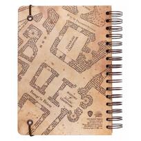 darbo knyga - Užrašinė HARRY POTTER THE MARAUDERS MAP, su spirale, A5,90 l., taškeliais - 7 nuotrauka