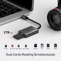 sd reader usb 3.0 - TP-Link UA430C USB 3.2 Gen 1 Type-C - 3 nuotrauka