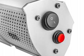 infraraudonuju sildytuvas lauk - NEO TOOLS 90-030 elektrinis patalpų šildytuvas Infraraudonieji Vidaus ir lauko 2000 W Plienas - 5 nuotrauka