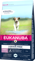 eukanuba grain free - Sausas šunų maistas Eukanuba Grain Free Puppy & Junior, žuvis, 3 kg - 2 nuotrauka