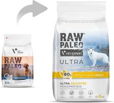 raw paleo adult medium - Sausas šunų maistas Raw Paleo Raw Paleo Ultra, kalakutiena, 2 kg - 6 nuotrauka