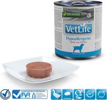 hypoallergenic sunims - Šlapias šunų maistas Farmina Vet Life Hypoallergenic Duck & Potato, antiena, 0.3 kg - 2 nuotrauka