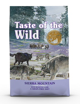 begrudis sunu maistas - Taste of the Wild Sierra Mountain 5,6 kg - 2 nuotrauka