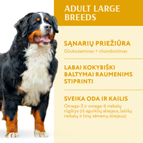 vistiena - Optimeal Maxi Breeds sausas pašaras su vištiena šunims, 12 kg - 3 nuotrauka