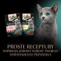 vistiena - Šlapias kačių maistas Sheba Kitten, vištiena/lašiša, 3.4 kg - 3 nuotrauka
