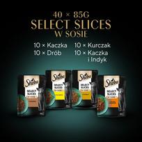 sheba 40x85 - Sheba Selection Select Slices su antiena, vištiena, paukštiena ir kalakutiena, 40x85 g - 9 nuotrauka
