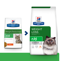 hills kaciu sausas maistas - Sausas kačių maistas Hill's Prescription Diet Weight Loss r/d Chicken, vištiena, 3 kg - 2 nuotrauka