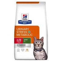 urinary katems - Sausas kačių maistas Hill's Prescription Diet Urinary Stress + Metabolic c/d, vištiena, 1.5 kg - 3 nuotrauka