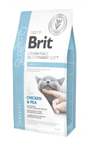 svoriai 5kg - Sausas kačių maistas Brit Veterinary Diet Obesity Chicken & Pea, vištiena, 5 kg - 2 nuotrauka