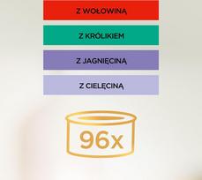 purina gourmet - PURINA GOURMET GOLD Mus Mix 4 Skonių - šlapias kačių maistas - 96x85g - 3 nuotrauka
