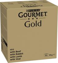 purina gourmet - PURINA GOURMET GOLD Mus Mix 4 Skonių - šlapias kačių maistas - 96x85g - 7 nuotrauka