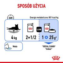 royal canin sterilised - Šlapias kačių maistas Royal Canin Indoor, grūdai, 0.085 kg, 12 vnt. - 6 nuotrauka