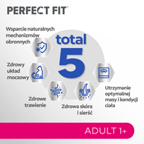 perfect fit katems - Perfect Fit Adult 1+ maistas katėms su vištiena, 7 kg - 3 nuotrauka