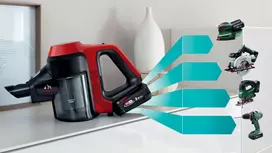 dulkiu siurblys bosch 18v - Bosch BCS711PET - 3 nuotrauka