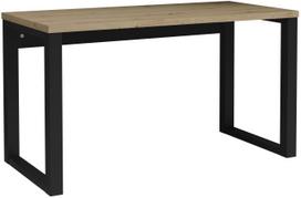 ermitazas stalai - Rašomasis stalas ADRK Maro, 135 cm x 65 cm, 75.2 cm, ąžuolo sp./juoda sp. - 1 nuotrauka
