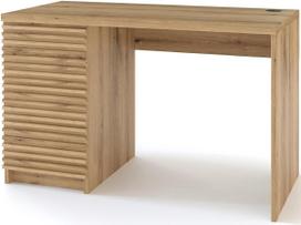 Rašomasis stalas su stalčiais Bisett, 140 cm x 60 cm, 75 cm, medžio sp.