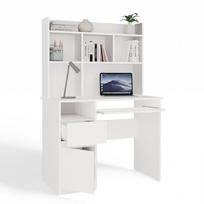 rasomasis stalas top e - Rašomasis stalas su stalčiais, kairės pusės Porto, 98 cm x 51 cm, 145 cm, balta sp. - 2 nuotrauka