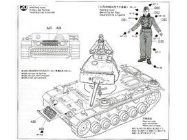 tanku modeliai - Tamiya German Panzerkampfwagen III Ausf.L - 2 nuotrauka