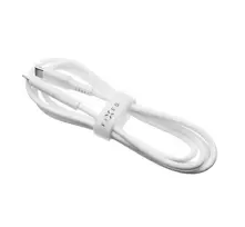 60w ikroviklis - Fixed | Liquid Silicone Cable USB-C/USB-C, 2m, 60W | FIXDLS-CC2-WH - 2 nuotrauka