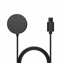 galaxy watch 3 - Fixed USB-C įkrovimo laidas, skirtas Samsung Galaxy Watch 3/4/5/6/7/Active/Ultra, juodas (Black) - 3 nuotrauka