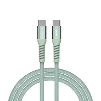 usb laidas magnetinis - Verbatim USB laidas USB C (M) – USB C (M), 60W, 1,2m, magnetinis, žalias, dėžutė, 31864 - 5 nuotrauka