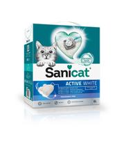 Sanicat Active White kačių kraikas, betonitinis, sušokantis