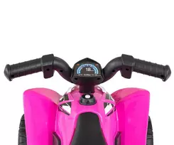 elektrinis keturratis vaikams - Milly Mally Vaikiškas elektrinis keturratis Honda ATV, Rožinis (Pink) - 5 nuotrauka