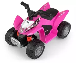 elektrinis keturratis vaikams - Milly Mally Vaikiškas elektrinis keturratis Honda ATV, Rožinis (Pink) - 7 nuotrauka