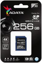 atminties kortele v30 - ADATA Premier Pro SDXC UHS-I U3 V30 256GB (ASDX256GUI3V30S-R) - 3 nuotrauka