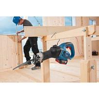 tiesinis pjuklas bosch gsa 18 v - Tiesinis pjūklas Bosch GSA 18V-32; 18 V; 2x5,0 Ah akum. - 3 nuotrauka