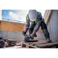 akumuliatorinis kampinis slifuoklis - Akumuliatorinis kampinis šlifuoklis Bosch GWS 18V-180 PC, 18 V, be akumuliatoriaus ir įkroviklio - 3 nuotrauka