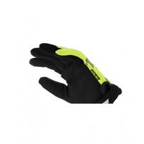pirstines mechanix the original - Darbo pirštinės pirštuotos Mechanix Wear The Original HI-VIZ, suaugusiems, juoda/geltona, L - 5 nuotrauka