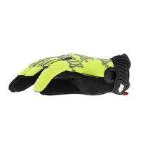 pirstines mechanix the original - Darbo pirštinės pirštuotos Mechanix Wear The Original HI-VIZ, suaugusiems, juoda/geltona, L - 7 nuotrauka