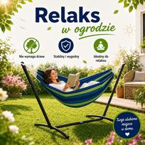 hamakas su stovu - Hamakas su rėmu - 2 nuotrauka