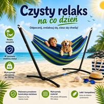 hamakas su stovu - Hamakas su rėmu - 3 nuotrauka