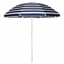 AG228 sodo ir paplūdimio skėtis, lankstomas, XL, baltas/juodas (White/Black)