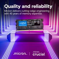 crucial pro ddr5 ram 32gb - Crucial CT32G64C52CS5 32GB DDR5 6400MHz CSODIMM Juodas (Black) - 3 nuotrauka