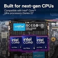 crucial pro ddr5 ram 32gb - Crucial CT32G64C52CS5 32GB DDR5 6400MHz CSODIMM Juodas (Black) - 5 nuotrauka