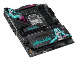 pagrindine plokste am5 - ASUS ROG STRIX X870E-H GAMING WIFI7 HATSUNE MIKU EDITION ATX - 5 nuotrauka