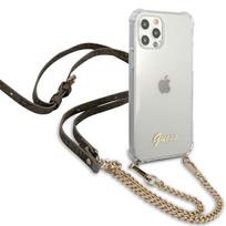 iphone 12 pro gold - Guess "GUHCP12MKC4GSGO PC Gold 4G Chain and Script Case iPhone 12/ 12 Pro" - 5 nuotrauka