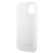 dekliukas iphone 13 mini - Mercedes-Benz Silver Stars Pattern Case for iPhone 13 mini - White (Baltas) - 3 nuotrauka