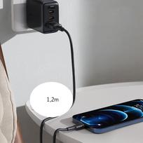 usb c pakrovejas - Acefast C2-04 White - 2 nuotrauka