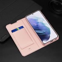 flip telefonai - Dux Ducis "Skin Pro Book Case Galaxy S22 Plus" Gold - 4 nuotrauka