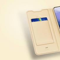 flip telefonai - Dux Ducis "Skin Pro Book Case Galaxy S22 Plus" Gold - 9 nuotrauka