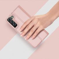 flip telefonai - Dux Ducis "Skin Pro Book Case Galaxy S22 Plus" Gold - 11 nuotrauka