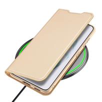 flip telefonai - Dux Ducis "Skin Pro Book Case Galaxy S22 Plus" Gold - 18 nuotrauka
