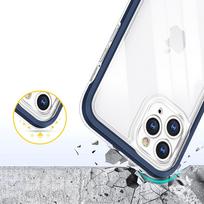 iphone 11 pro max deklai - Hurtel "Clear 3in1 Case for iPhone 11 Pro Max" Mėlynas (Blue) - 3 nuotrauka