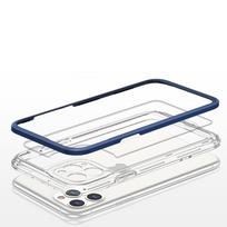 iphone 11 pro max deklai - Hurtel "Clear 3in1 Case for iPhone 11 Pro Max" Mėlynas (Blue) - 4 nuotrauka