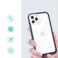 iphone 11 pro max deklai - Hurtel "Clear 3in1 Case for iPhone 11 Pro Max" Mėlynas (Blue) - 7 nuotrauka