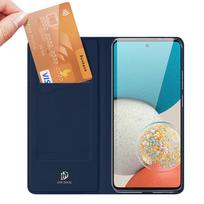 telefono deklai atverciami samsung - Dux Ducis "Skin Pro Book Case Galaxy A73" Blue - 11 nuotrauka